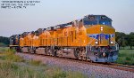 Union Pacific 7262, 7245, 7252 and CSX 7274